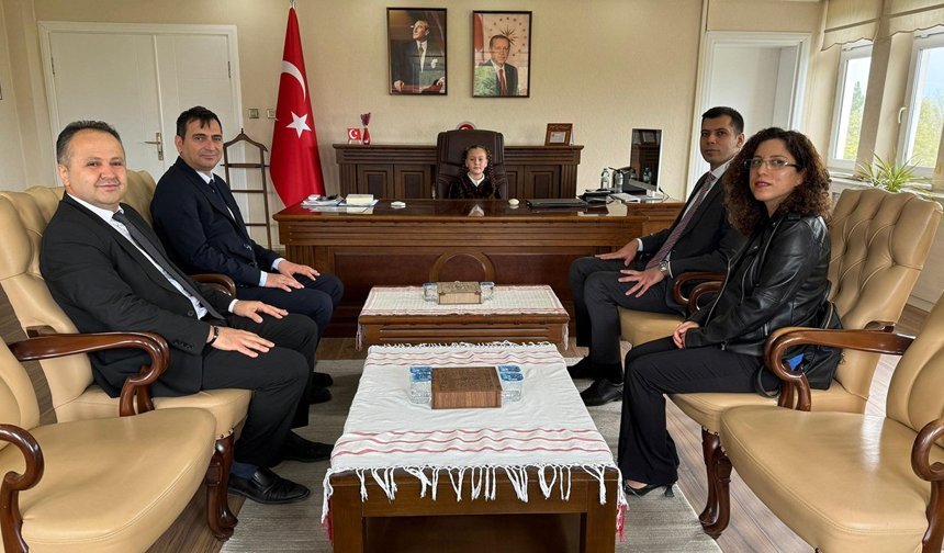 Kaymakam Akman, koltuğunu Ebrar Elmas Demirtaş’a devretti