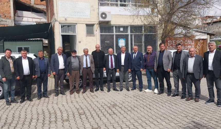 ÇESOB Başkanı Recep Gür’den Orhan Camcı'ya ziyaret