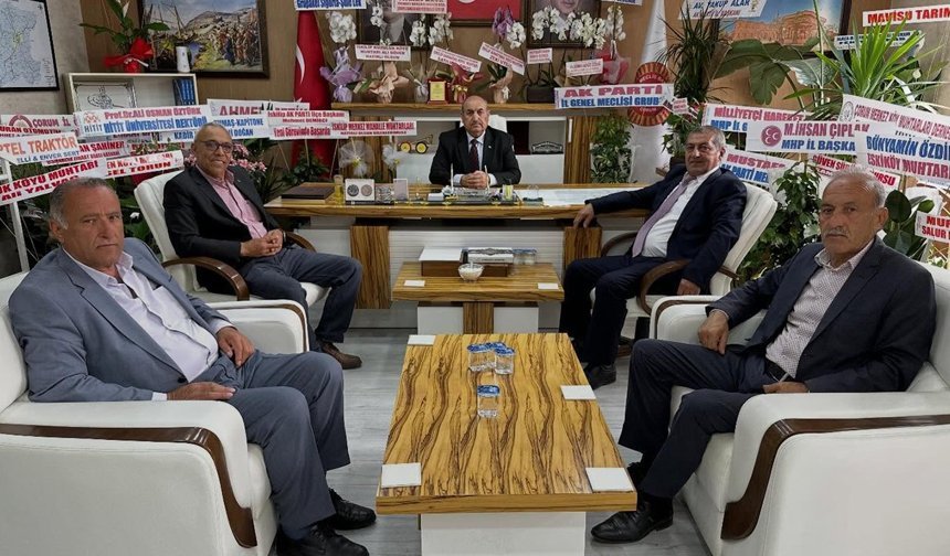 Kargı heyetinden İl Genel Meclis Başkanı Bıyık’a ziyaret