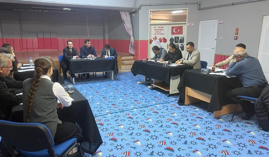 Kargı’da eğitim kurumları müdürleri toplantısı yapıldı