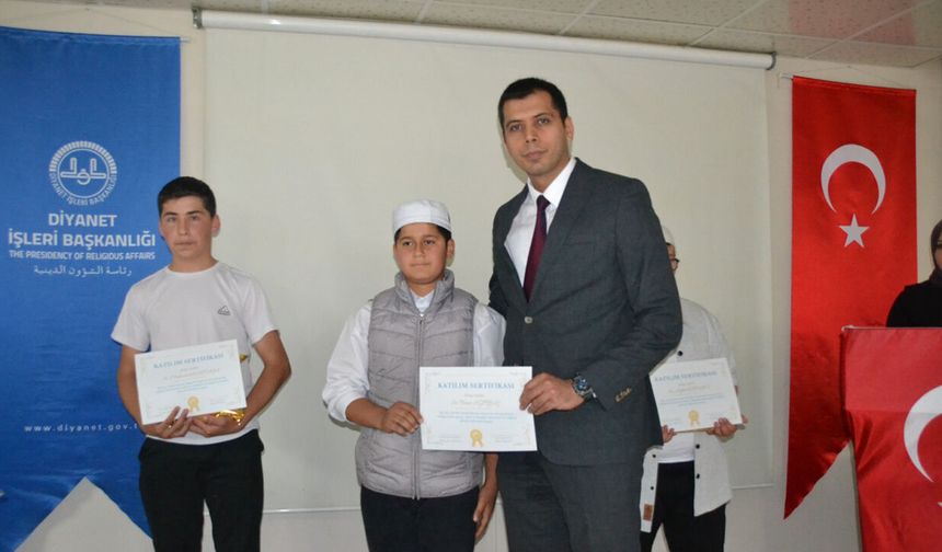 Camide anlamlı yarışma: Birincilik Berat Ağırbaş’ın oldu