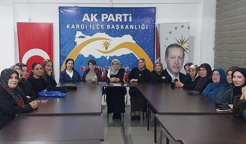 Kargı’da kadın kolları çalışmalarını değerlendirdi