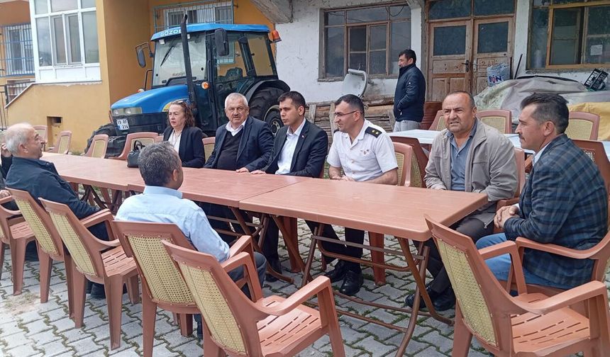 Maksutlu Köyü’nde birlik ve beraberlik için şükür duası yapıldı