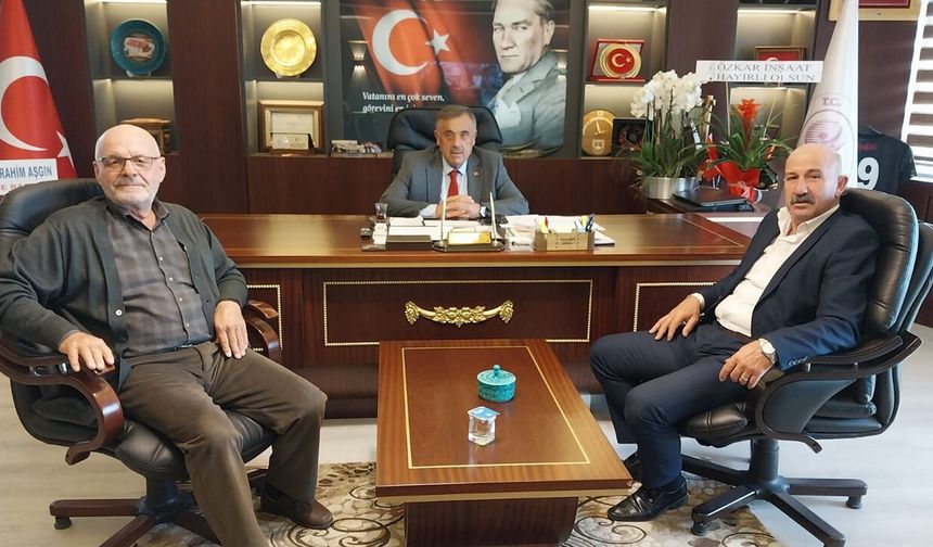 Kargı Şoförler ve Nakliyeciler Odası'ndan ÇESOB Başkanı Gür'e ziyaret