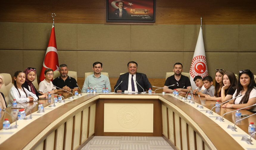 Kargılı öğrenciler TBMM’de gelecek için ilham aldı