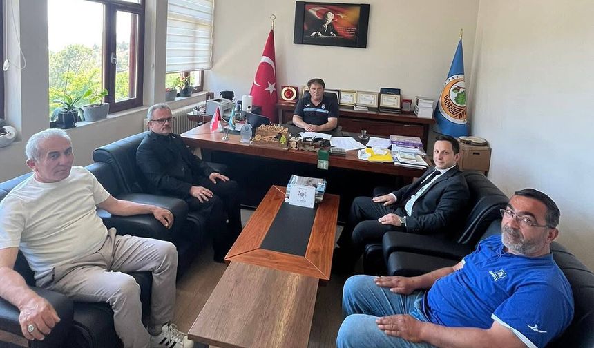 Ahmet Çağlar ve Alaattin Gül’den kurum müdürlerine ziyaret