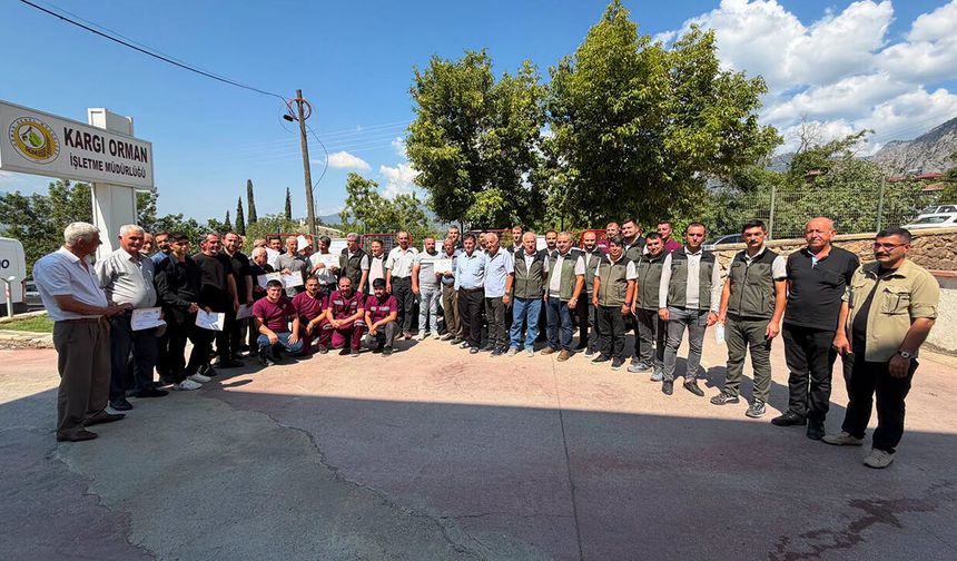 Kargı'da orman köylüsüne 4,5 milyon TL’lik destek