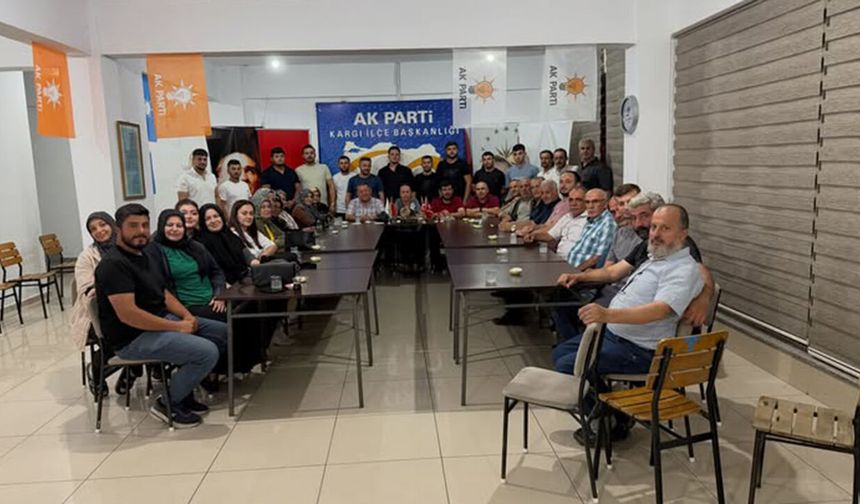 Kargı’da Ağustos ayı danışma meclisi toplantısı yapıldı