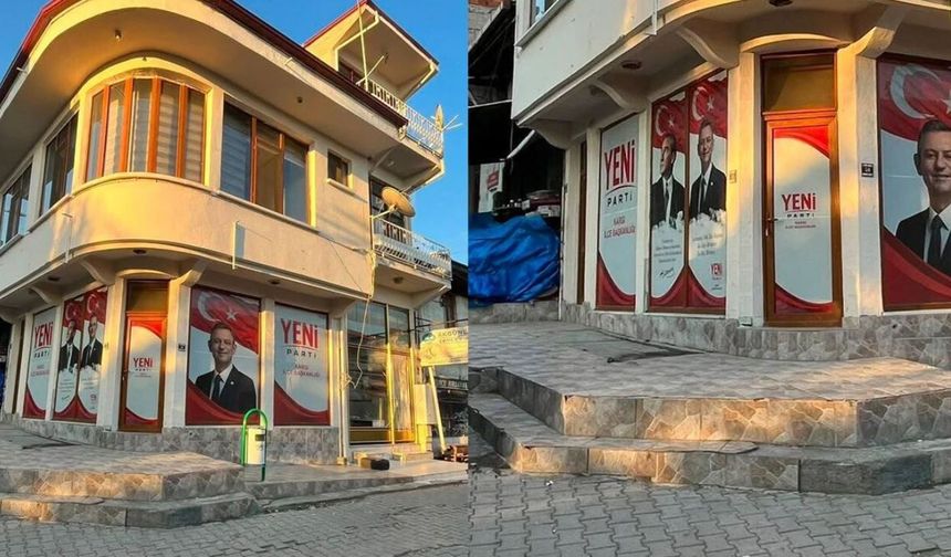 Yeni Parti İlçe Başkanlığı binası törenle açılıyor