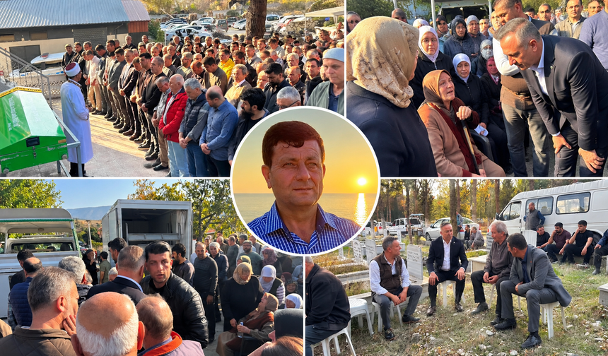 Kargı’da hüzünlü veda: Eyüp Danacı toprağa verildi