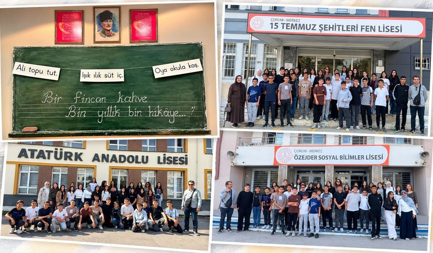 Atatürk Ortaokulu’ndan  liselere tanıtım gezisi
