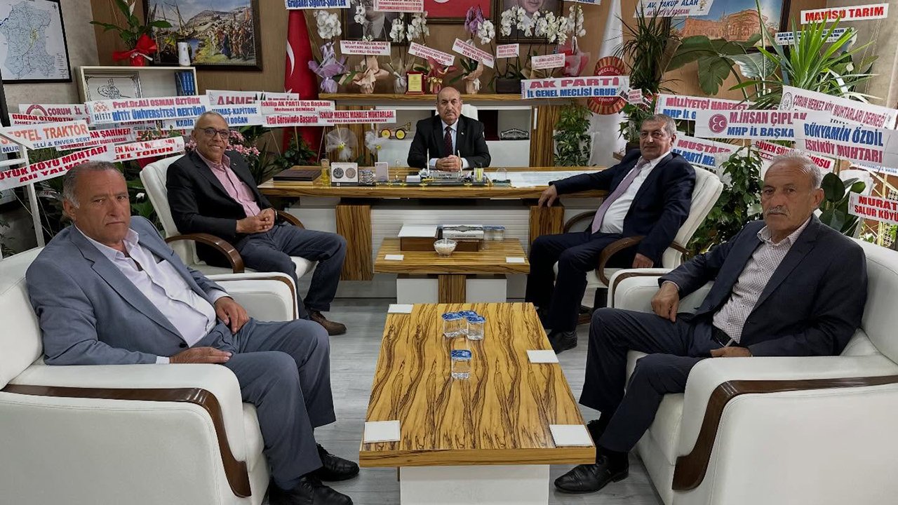 Kargı heyetinden İl Genel Meclis Başkanı Bıyık’a ziyaret