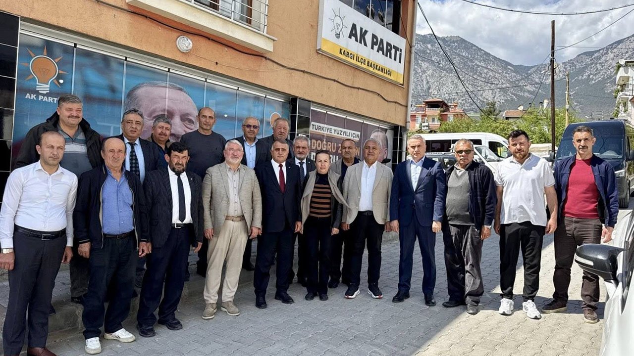 AK Parti heyeti Kargı teşkilatıyla bir araya geldi