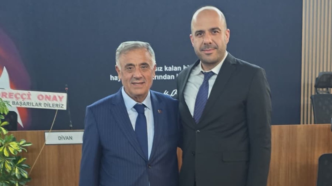 Fevzi Bilgin ve Orhan Camcı ÇESOB yönetiminde
