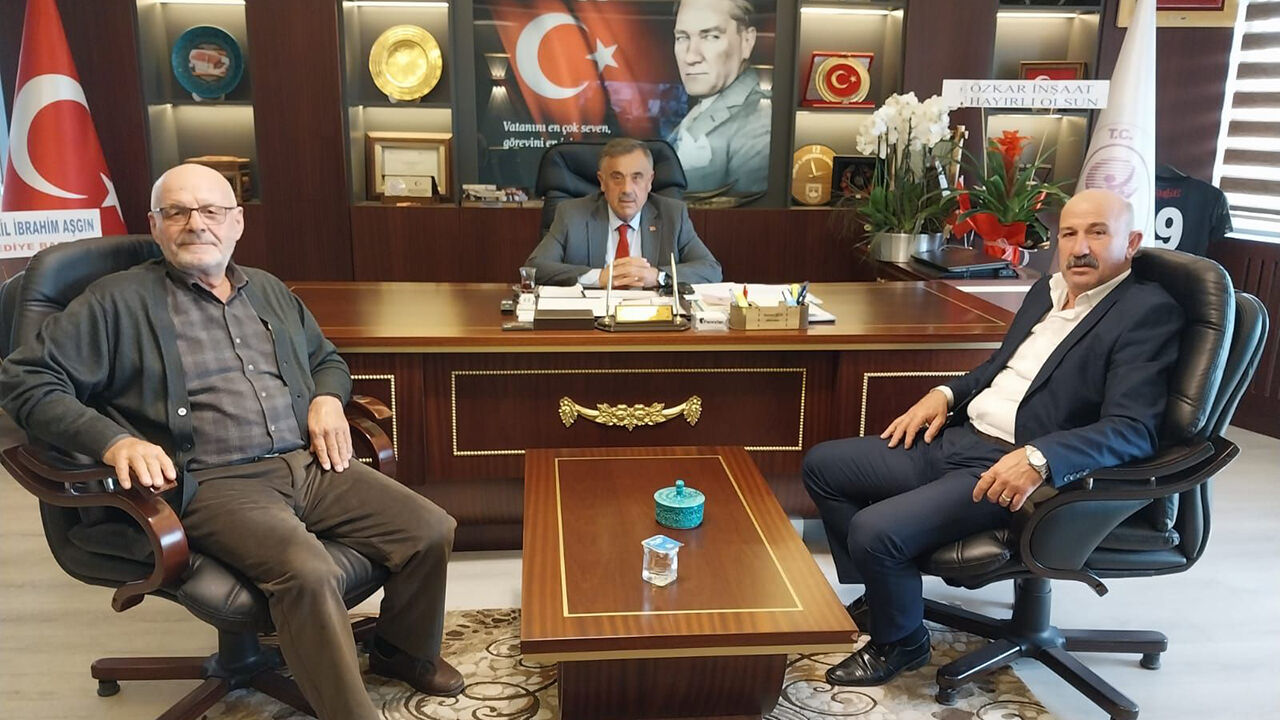 Kargı Şoförler ve Nakliyeciler Odası'ndan ÇESOB Başkanı Gür'e ziyaret