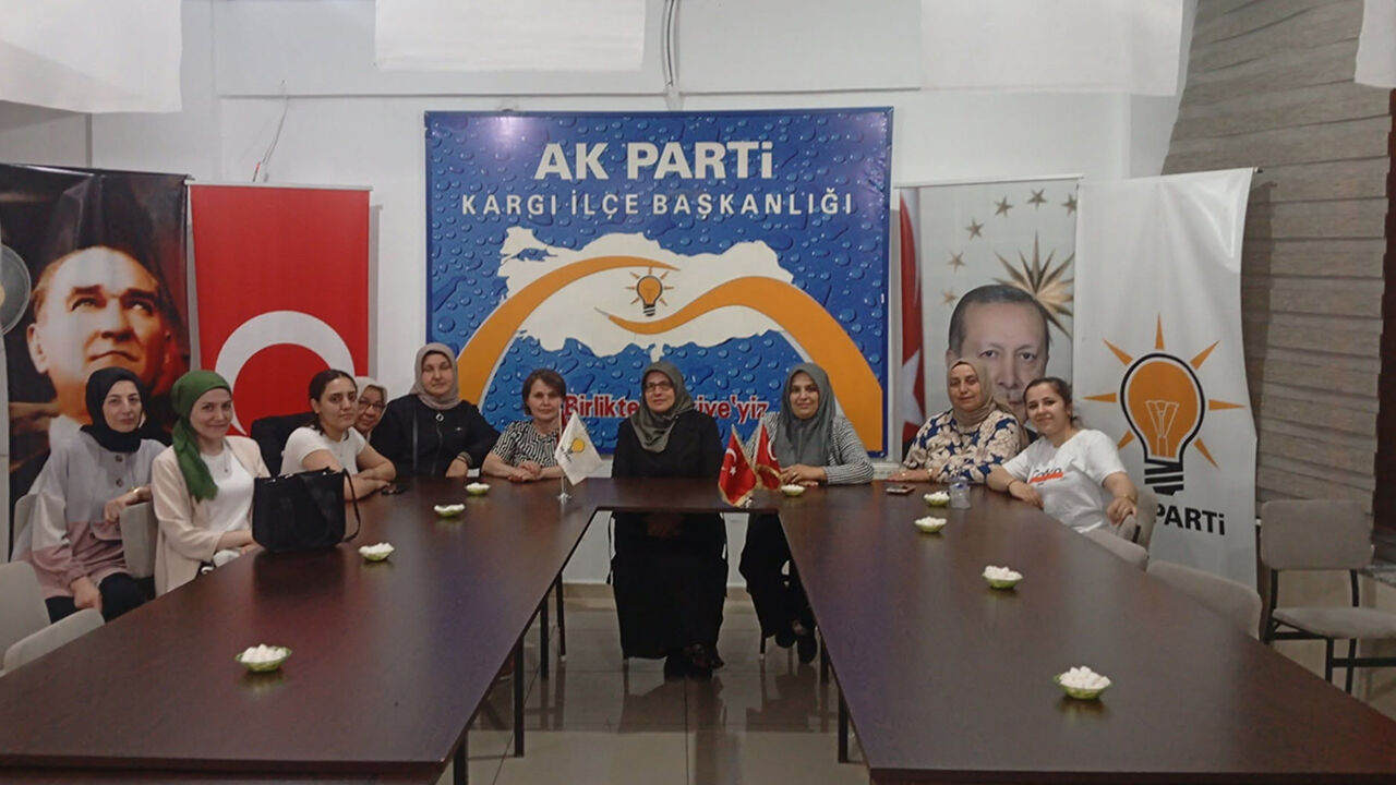 Kargı’da AK Parti Kadın Kolları sahaya hazırlanıyor