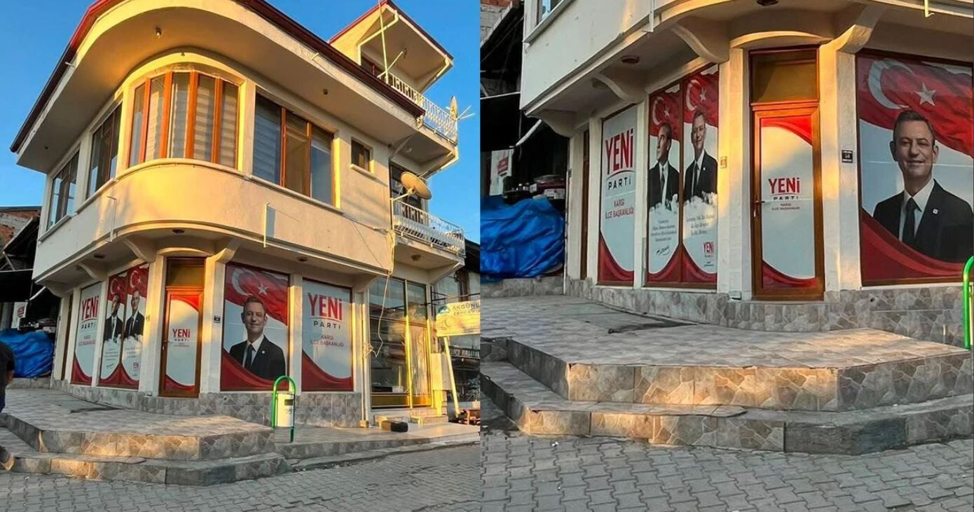 Yeni Parti İlçe Başkanlığı binası törenle açılıyor