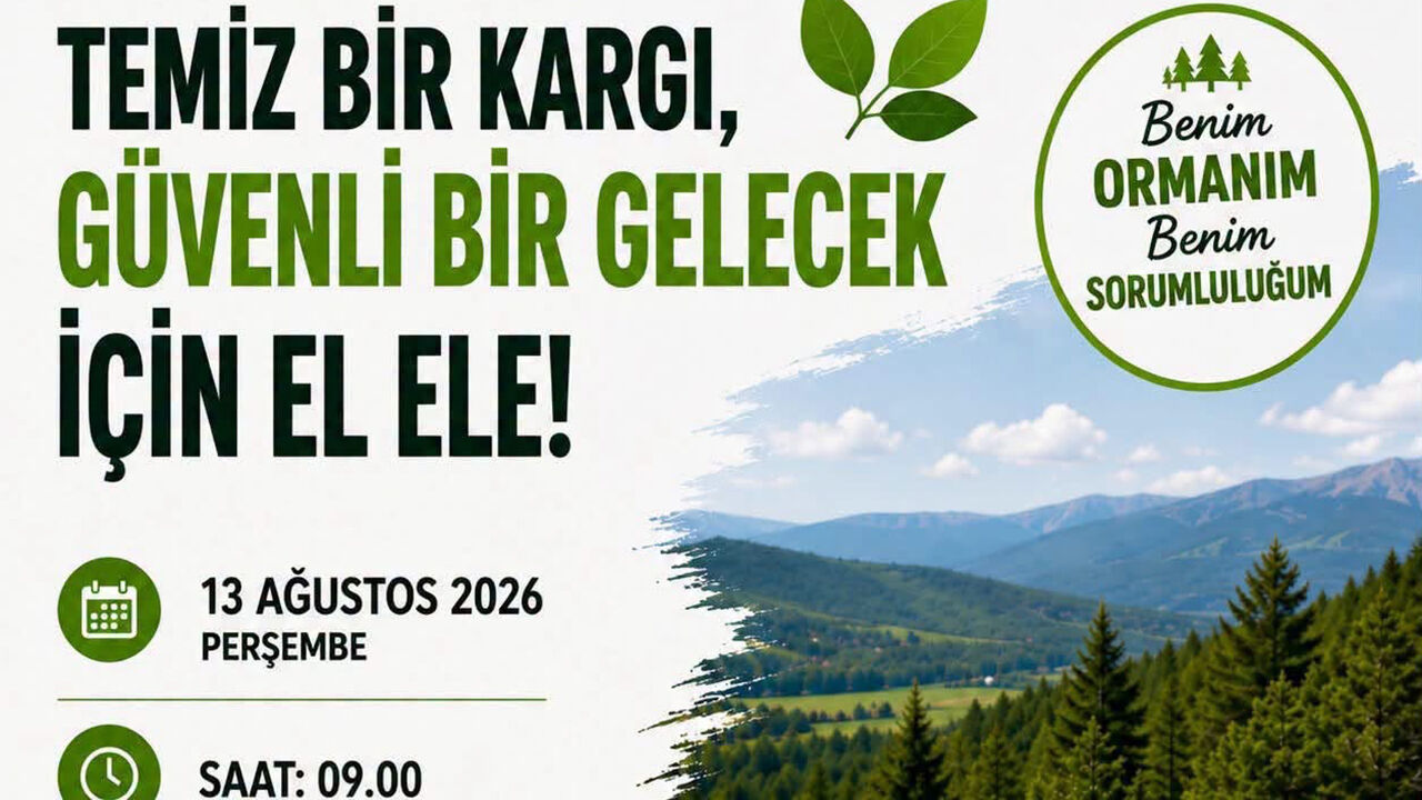Kargı’da “Benim Ormanım, Benim Sorumluluğum” etkinliği düzenlenecek