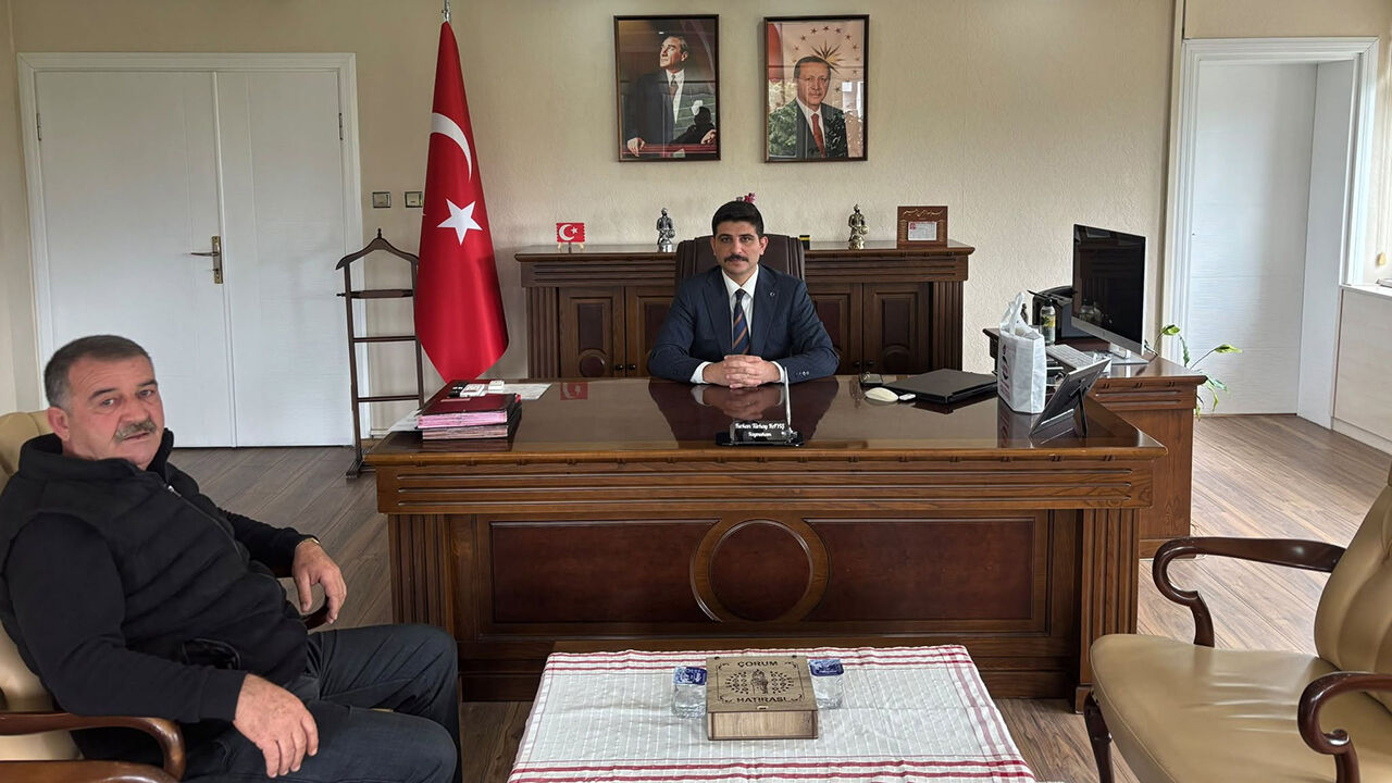 Ziraat Odası Başkanı Tokmak’tan Kaymakam Kayış’a ziyaret