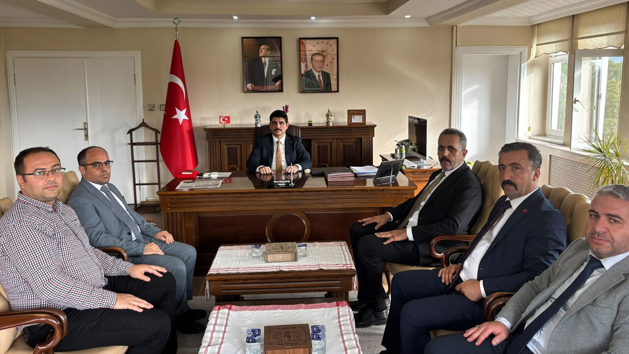 Türk Eğitim-Sen heyetinden  Kaymakam Kayış’a ziyaret